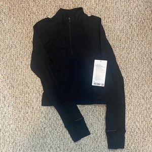Rulu Run Lululemon Cropped Half Zip